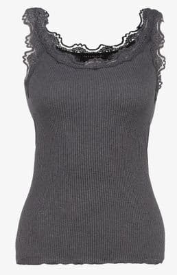 Rosemunde Vest Babette dark grey melange