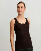 Rosemunde Vest Babette ganache