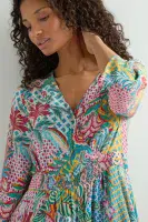 Sahara Botanical Patchwork Dress