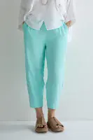 Sahara Heavy Twisted Linen Trousers mint