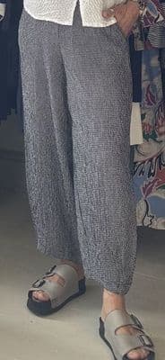 Sahara Micro Gingham Bubble Trouser