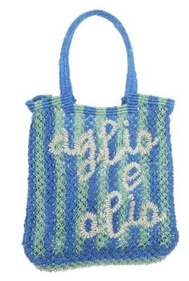 The Jacksons Bag oglio e alio green/blue/natural