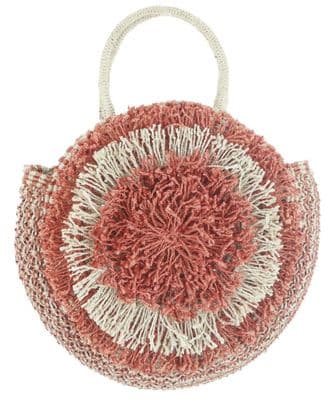 The Jacksons Round Bag natural/coral