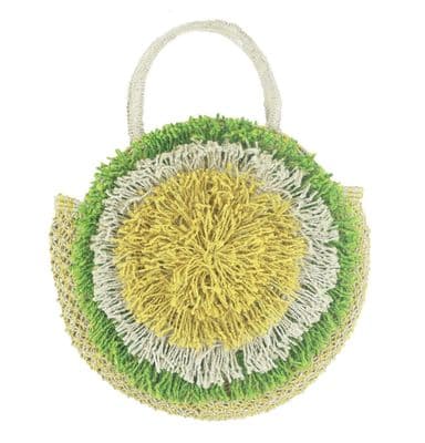The Jacksons Round Bag yellow/green