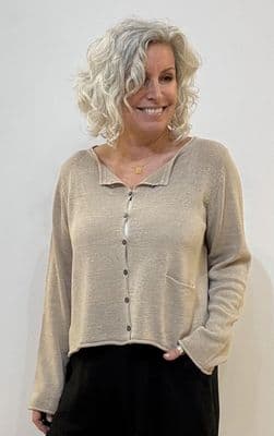 Vetono Cardigan sand