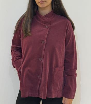 Vetono Cord Jacket red wine