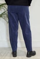 Vetono Cord Trousers ink blue