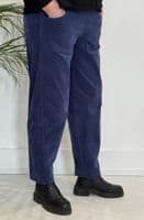 Vetono Cord Trousers ink blue