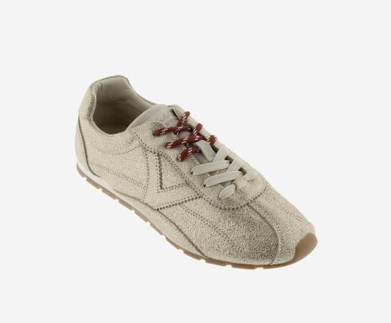 Victoria Aster Trainer platino gold metal