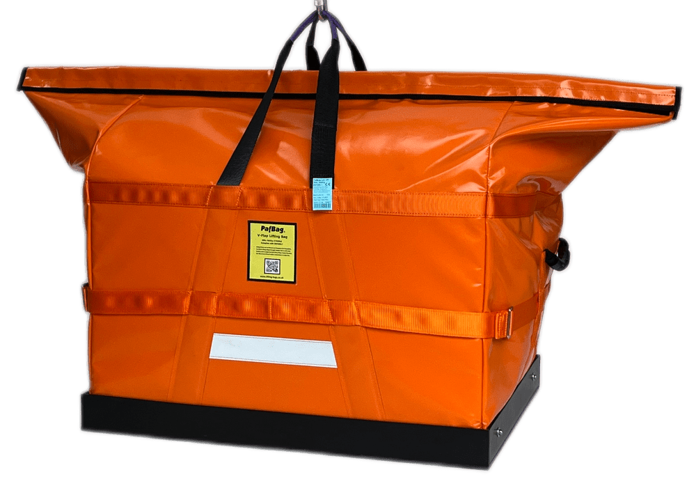 240 Litre Water Resistant VFlap Lifting Bag with Drag Tray