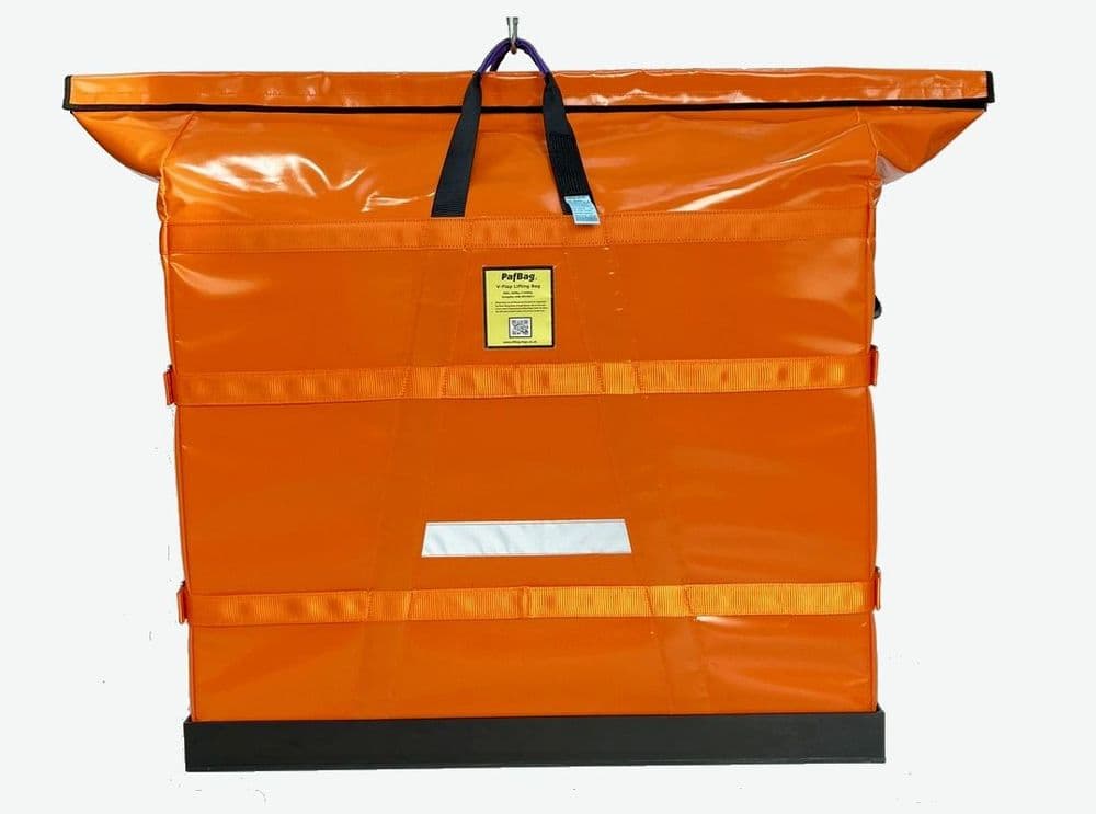 845 Litre Water Resistant VFlap Lifting Bag with Drag Tray