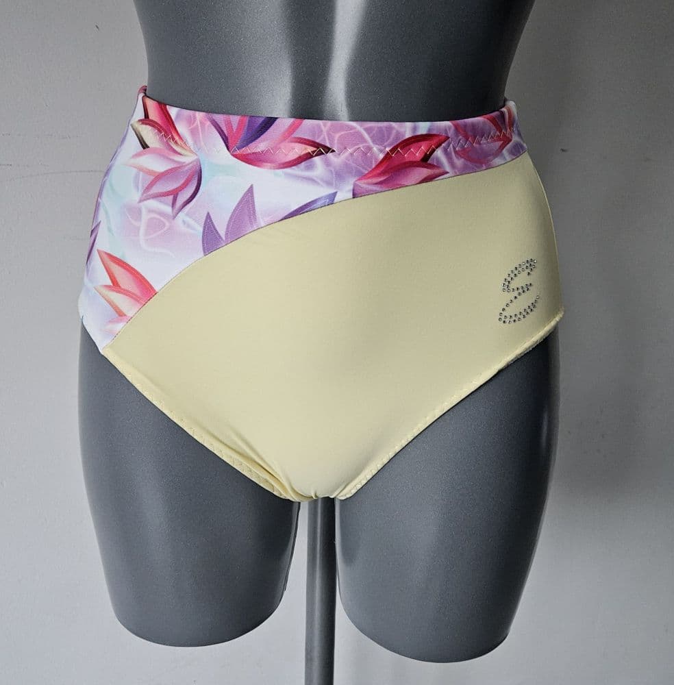 YOBABY APPAREL -  Flare split dance pants GREY ROSE