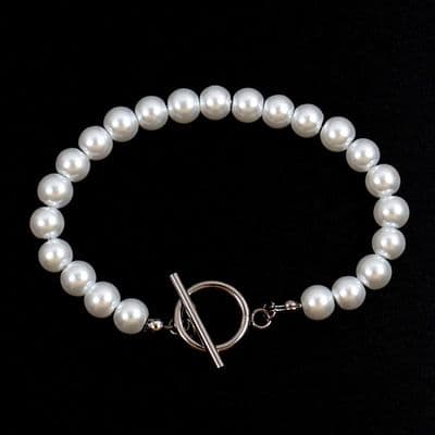 Men’s pearl bracelet