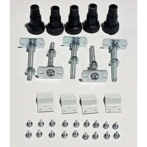 //2Go 45mm Low Profile Offset & Quadrant Riser Set - White