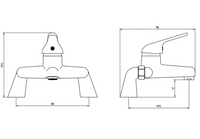 1650mm Rockall Bath Pack with Bath, Toilet, Basin Set, Optional Taps and Wastes, by Bathcenter