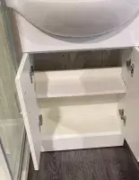550mm 2-Tap Hole Vanity Unit & Basin | Free Delivery