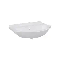 2 Tap Hole Floor Standing Vanity Unit and 550mm Basin - Satin Grey