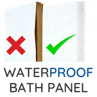 500mm Waterproof Vanity Unit with Ceramic Basin | White | Lifetime Guarantee