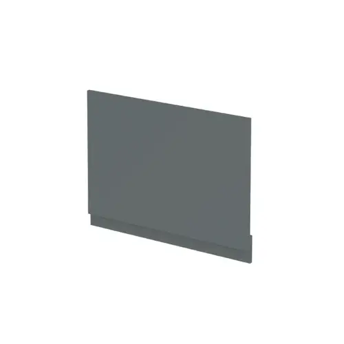 750mm Waterproof Bath End Panel - Matt Grey