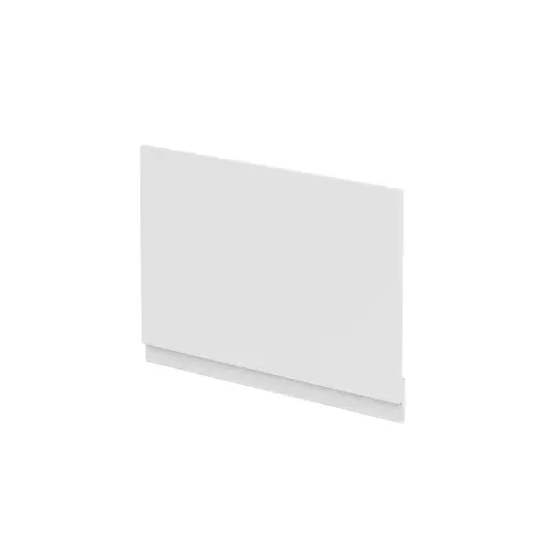 800mm Waterproof Bath End Panel - White Gloss