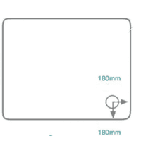80mm Height Universal Cast Stone Rectangular Shower Tray - White - Various Size