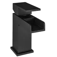 Abberton Black Bathroom Tap Set - Basin tap with Bath Filler or Bath/Shower mixer