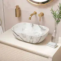 Alight 600mm Wall Hung 1 Drawer Basin Unit & Worktop - Matt Cotton