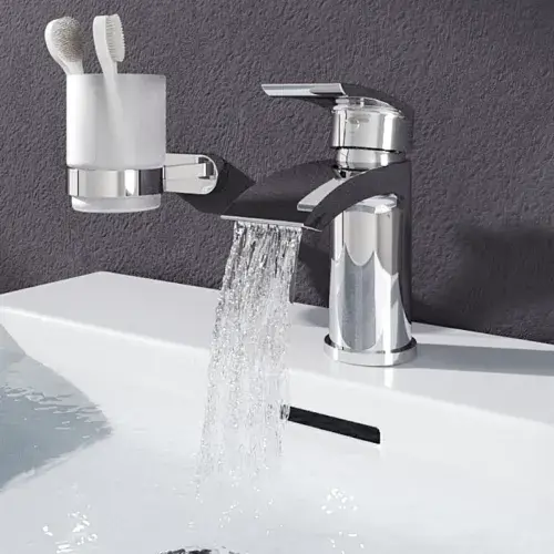 Alveston Basin Tap with Waste - Chrome