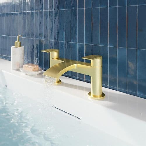 Alveston Bath Filler Tap - Brushed Brass