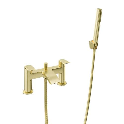 Alveston Bath Shower Mixer Tap - Brushed Brass