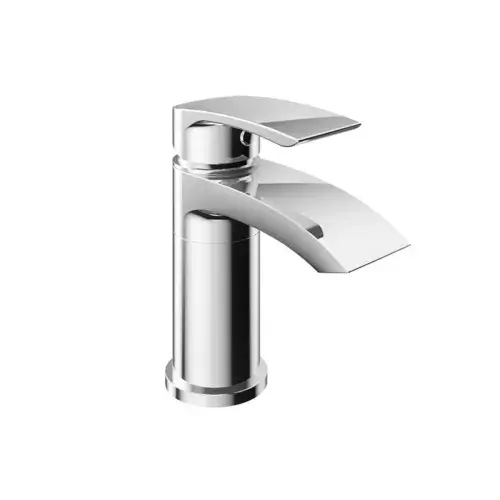 Alveston Mini Swivel Basin Tap with Waste - Chrome