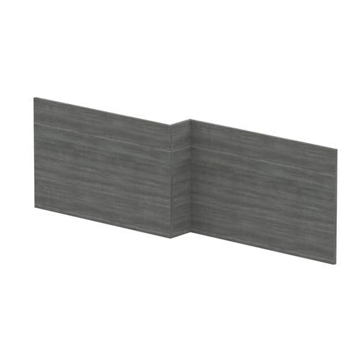 Anthracite Woodgrain, Shower Bath Front Panel (1700mm)