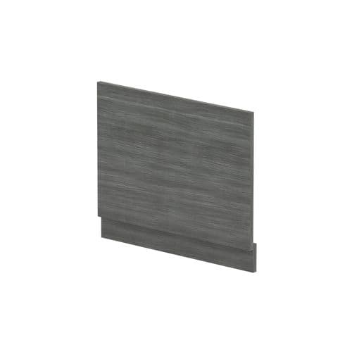 Anthracite Woodgrain, Straight End Panel & Plinth (700mm)