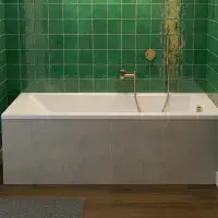 Anya Acrylox Super Strength Bath, Single Ended 1500 x 700mm