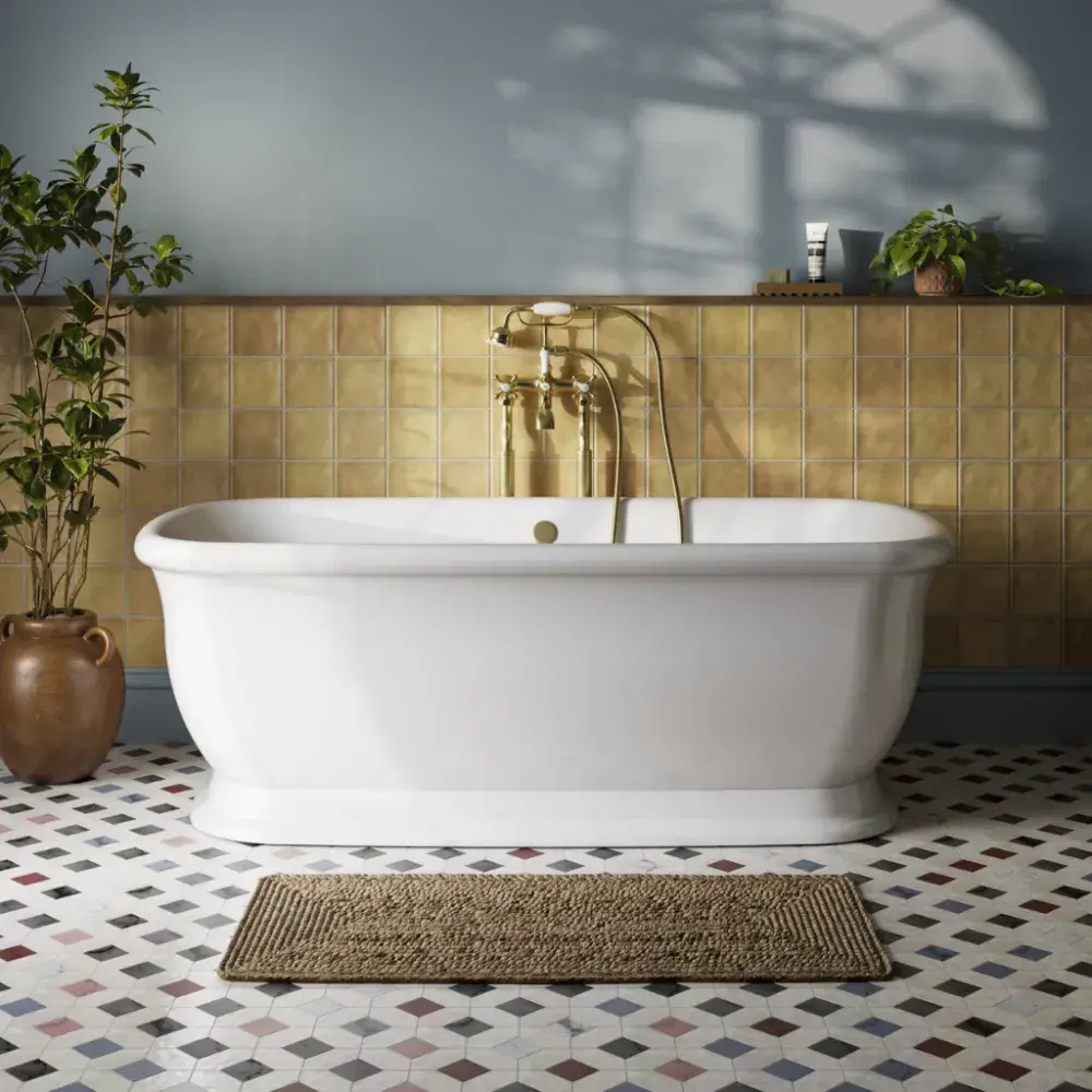 Frontline Finesse Freestanding Bath | 1675mm x 800mm | Double-Ended