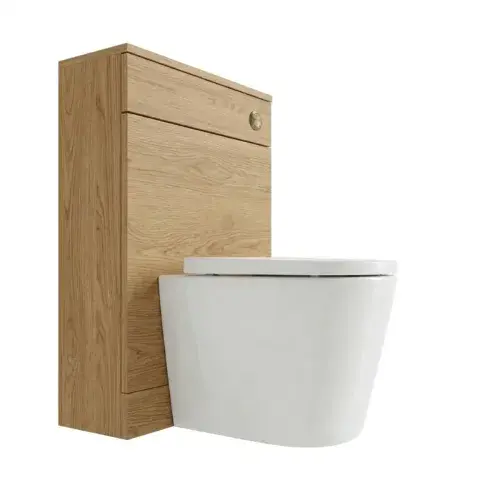 Aquanova WC Unit  550mm Oak