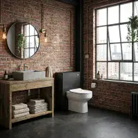 Aquatrend Furniture Toilet Unit, 602mm x 800mm x 256mm