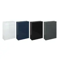 Aquatrend Furniture Toilet Unit, 602mm x 800mm x 256mm