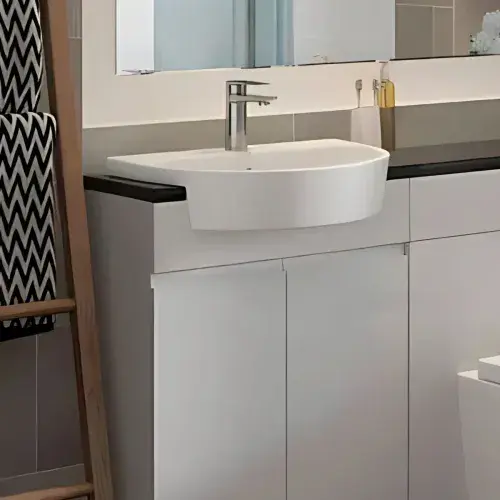 Aquila Semi Recessed Basin