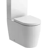 Aquila Soft Close Toilet Seat - White - Seat Only