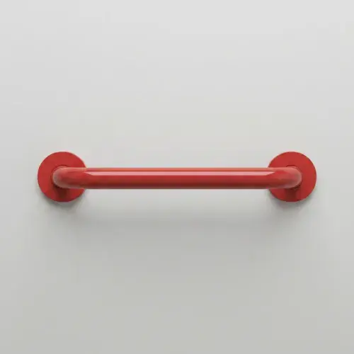 Armitage Shanks Contour 21, 450mm Straight Grab Rail - Red