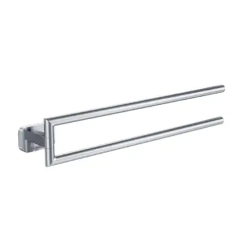 Asti 406.5mm Double Split Towel Rail - Chrome