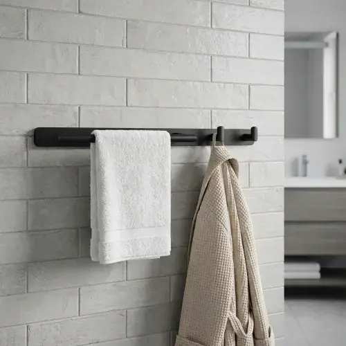 Asti Double Combination Accessories - Matt Black