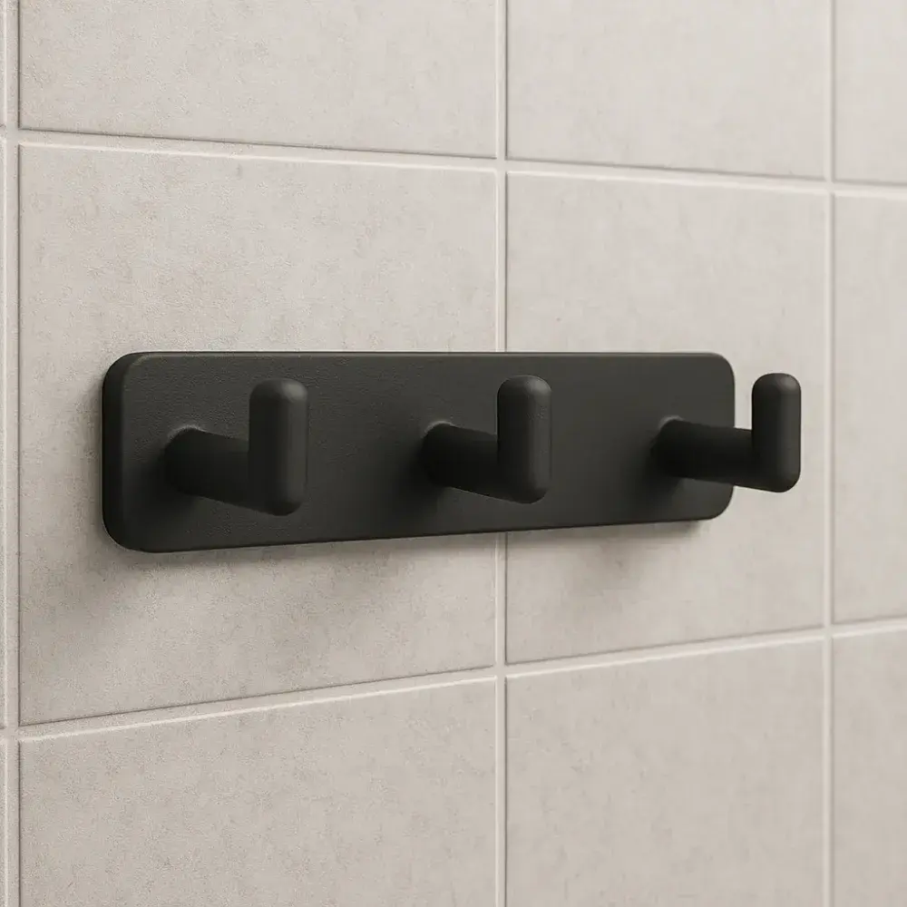 Asti Robe Hook - Matt Black