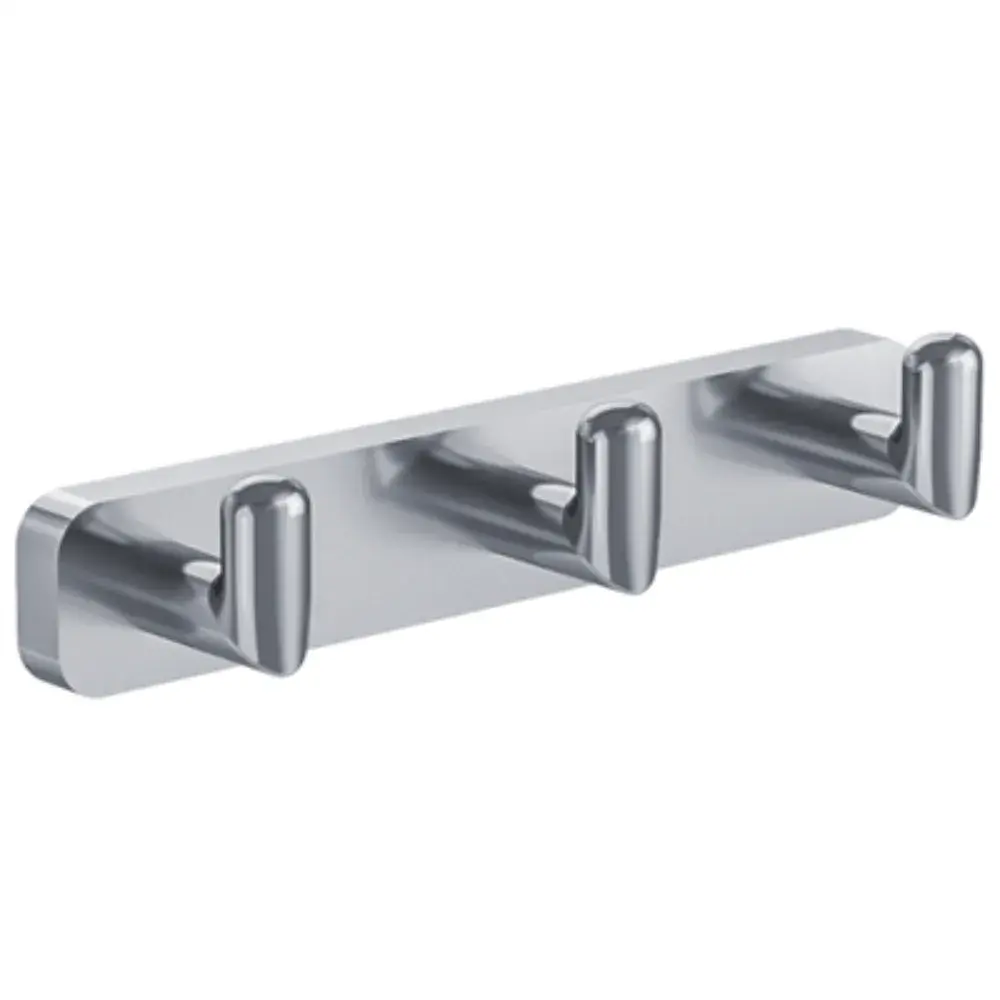 Asti Triple robe Hook - Chrome