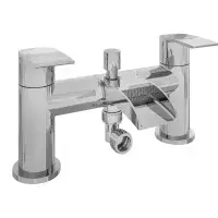 Aston Chrome Bathroom Tap Set - Basin Mono, Bath Filler & Bath Shower Mixer with Handset