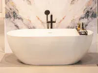 Athena Luxury Freestanding Bath – 1800 x 780mm Double Ended, Twin Skinned - Lifetime Guarantee