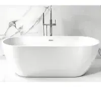 Athena Luxury Freestanding Bath – 1800 x 780mm Double Ended, Twin Skinned - Lifetime Guarantee