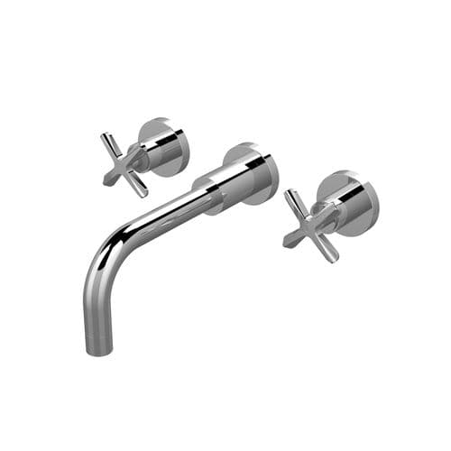 Aztec, Wall Mounted Basin Mixer, Chrome