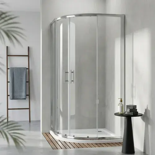 B6 Double Door Offset Quadrant Shower Enclosure, Various Sizes
